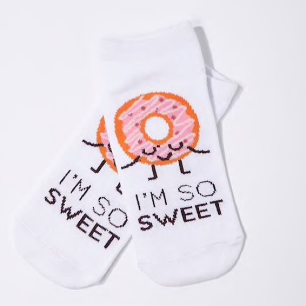 ❣️3/$15❣️ I’M SO SWEET Ankle Socks - Picture 2 of 3